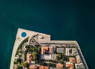 Rent a Boat and Discover Zadar from the Water Aerial view of Zadar