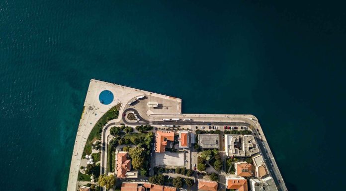 Rent a Boat and Discover Zadar from the Water Aerial view of Zadar