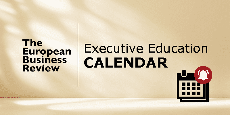 Executive Education Calendar