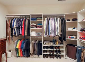 Organizing a Man’s Closet