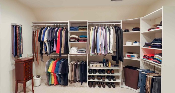 Organizing a Man’s Closet