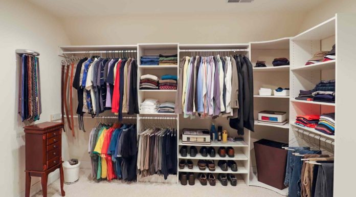 Organizing a Man’s Closet