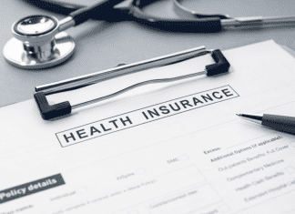 Top 10 Benefits of International Health Insurance Health Insurance form and stethoscope on desk