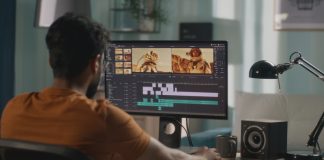9 Best AI Tools for Video Editing & Production Unrecognizable guy editing astronaut video