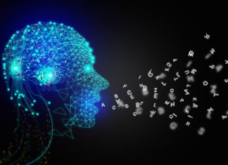 Unleashing Creativity in Storytelling: Using AI Image Generators to Bring Your Narratives to Life AI speaks letters, text-to-speech or TTS, text-to-voice, speech synthesis applications, generative Artificial Intelligence, futuristic technology in language and communication.