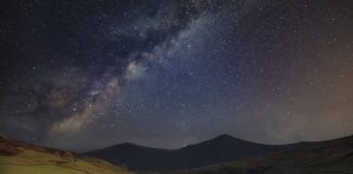 Twilight Allure: Exploring the Fields at Nightfall – Zara Dupe Experience Beautiful Autumn Fall landscape view of mountains in beautiful golden sunlight against dramatic sky