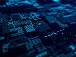 Exploring the Next Wave of AI Courses: Cutting-Edge Technologies and Specializations in 2024 Computer technology background. Digital data flow. Network connection structure. Big data visualization. 3d rendering.