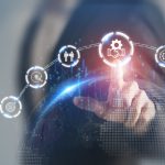 How To Better Match Your Innovation Strategy to Your Innovation Ecosystem Business ecosystems and partnerships concept. Business collaboration strategies. The value of network and solution of creating new opportunities. Task relations, collaboration, team building.