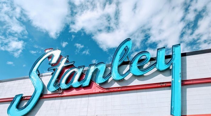 Stanley building signage