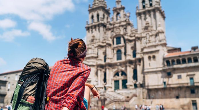 Girl Traveling around Europe