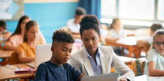 Achieve Academic Excellence with These 5 Online Class and Exam Help Services Websites student and teacher using laptop