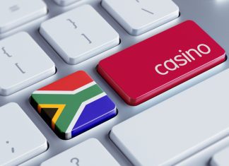 africa flag and casino