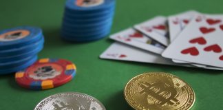 How Do Crypto Casinos Work: A Guide On What They Are and How They Work Bitcoins on poker table