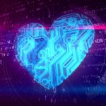 Digital Heart Symbol