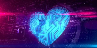 Love in the Age of Algorithms: How Technological Advances Are Revolutionizing the Dating Scene Digital Heart Symbol