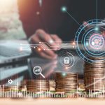 coin stack on the table