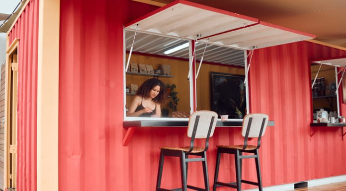 The Art of the Pop-Up: Shipping Containers in Retail and Hospitality pop-up shop for small business made of container