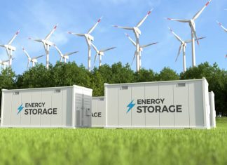 energy storage with wind turbine
