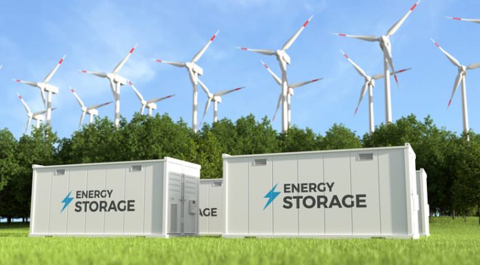 energy storage with wind turbine