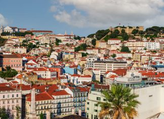 Landscape in Lisbon