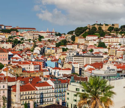 Landscape in Lisbon