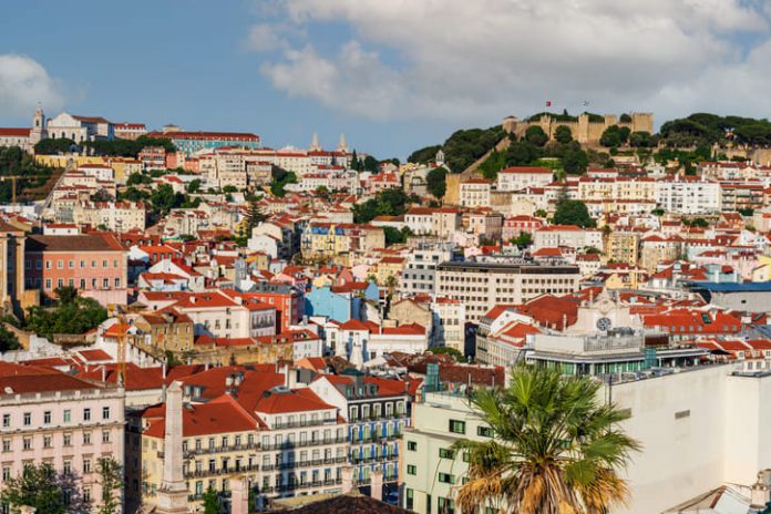 Landscape in Lisbon