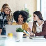 multiethnic business women