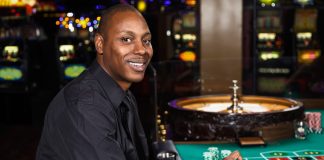 Man Playing Roulette In a Casino