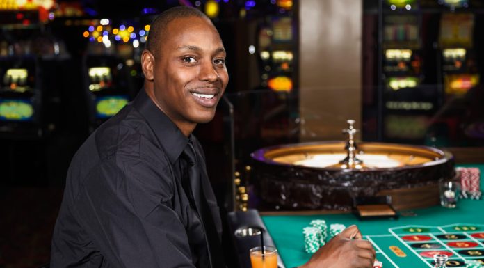 South African Online Casino Player Strikes Gold with R189,000 Win at Tusk Casino Man Playing Roulette In a Casino
