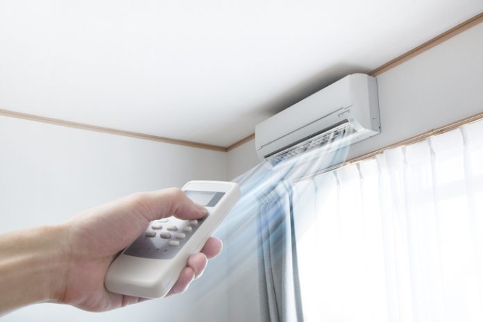 Air conditioner blowing cold air air condition