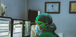 Nurse at Cathlab control room