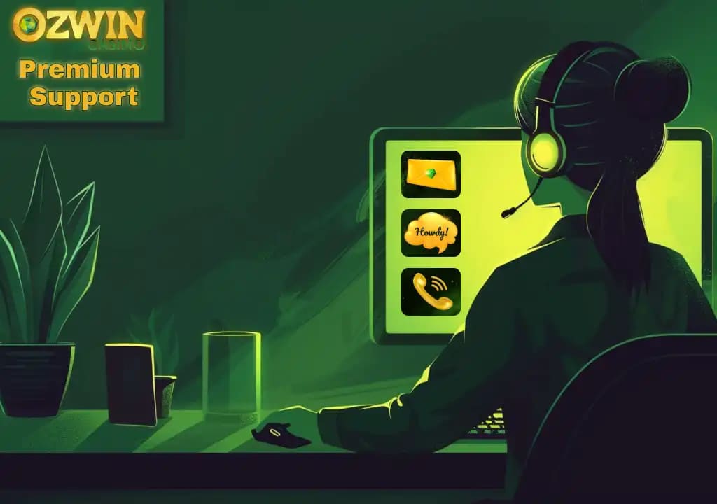 Online Assistance at OzWin Casino Online Assistance at OzWin Casino