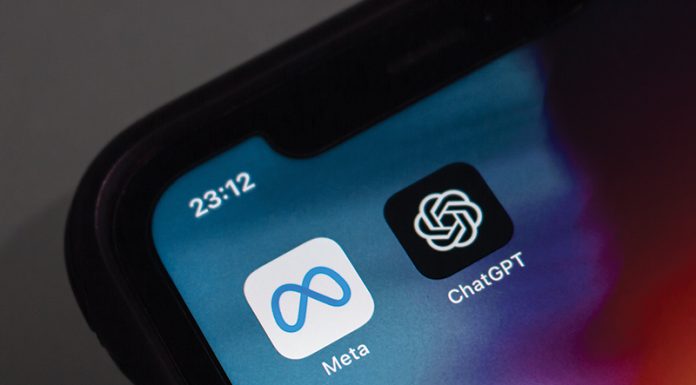 Meta and ChatGPT on phonescreen