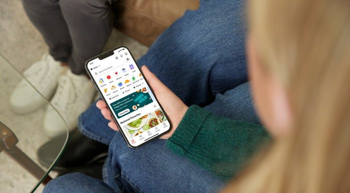 Innovative Location-Based Services for Business Growth a woman sitting on a couch holding a cell phone