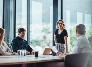 The MBTI for Managers and the Various Team-Building Opportunities It Can Create Business people having casual discussion