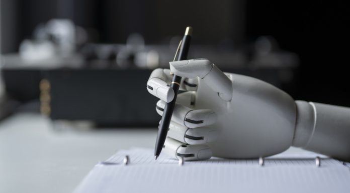 The Pros and Cons of Using AI for Essay Writing: A Comprehensive Guide Ai robot writing on paper
