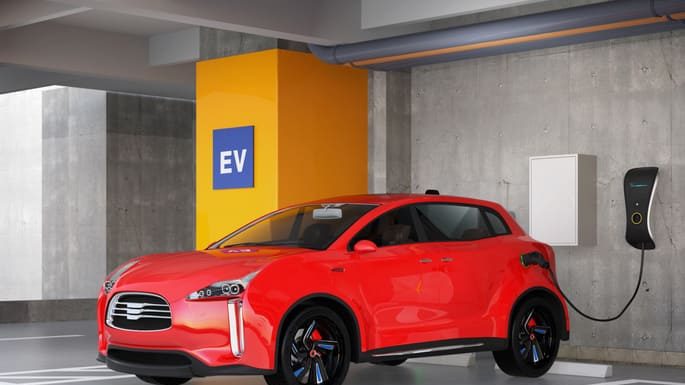 The Rise of EV Cars: A Comprehensive Guide to Electric Vehicle Technology electric red SUV recharging