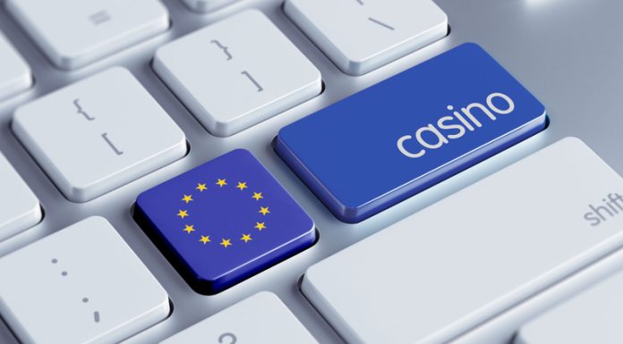 The Allure of Online Casinos: A Guide for European Players Online casino with european flag on keyboard