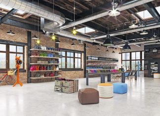 modern boutique interior design