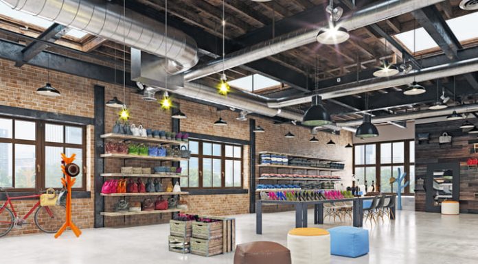 modern boutique interior design