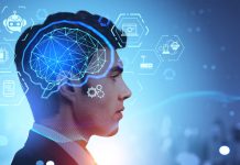 Brain – Machine Synchrony: A New Era of AI-Supported Human Collaboration and Societal Transformation Businessman with artificial intelligence brain icon