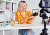 Influencer Marketing: An Informative Deep Dive into the Pros and Cons Woman recording a video on her product