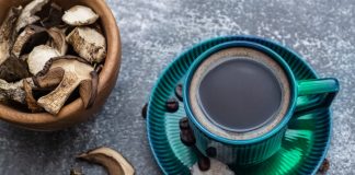 Mushroom coffee