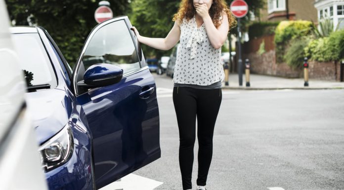 Accident on pedestrian