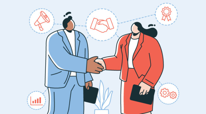 Mind the Trust Gap: How Trading Partners Can Stay Closely Aligned Mind the Trust Gap. Partner in business shaking hands