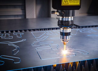 Laser machinery for metal cutting