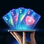 Simulating AI in Solitaire: Revolutionizing the Classic Board and Card Game Experience Smartphone with playing cards