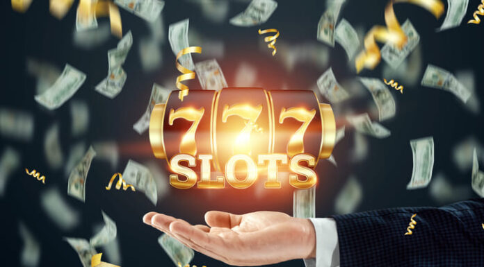 Jackpot in slot machine