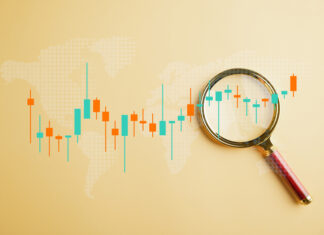 Analysis technical graph in trading