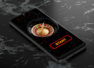 Online casino on mobile app
